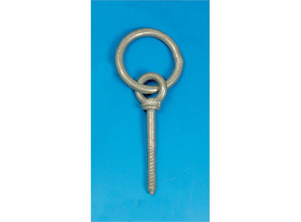Båtring galv.6x50mm tregj.m/løs ring